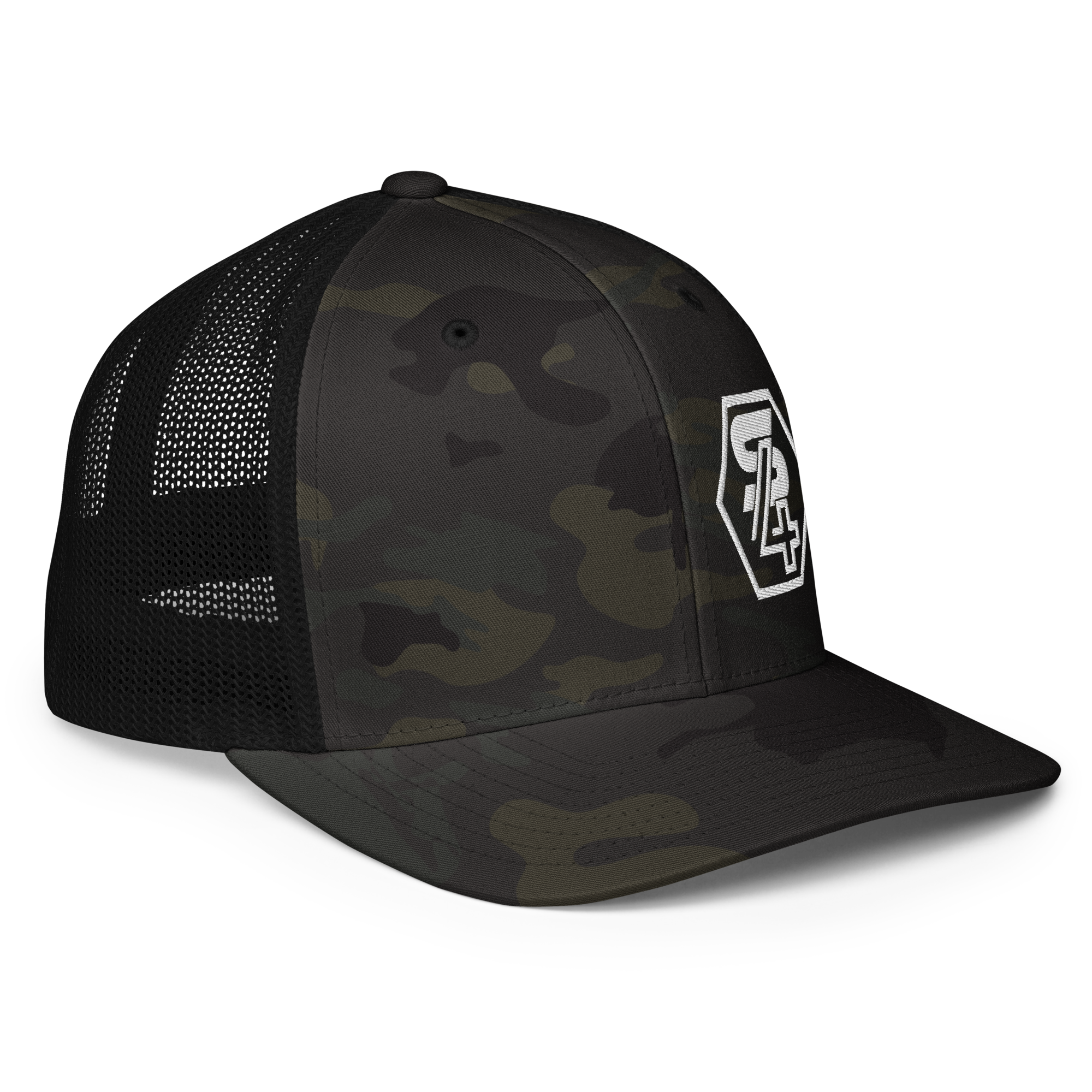 Black Camo Flexfit