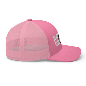 Pink F*ck Cancer Curved Trucker