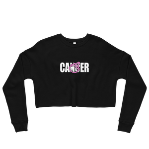 F*ck Cancer Crop Sweatshirt