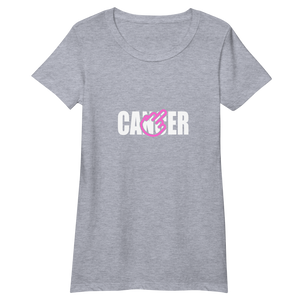 Fitted Women's F*ck Cancer Tee